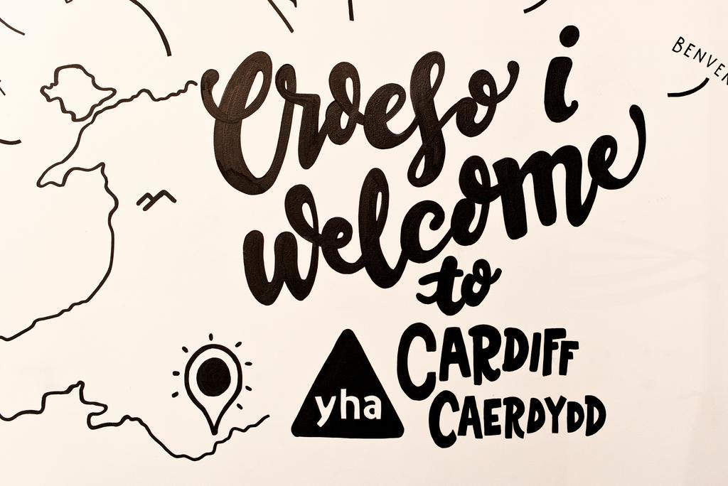 Yha Cardiff Central Buitenkant foto Croeso i Caerdydd, Cardiff, Wales